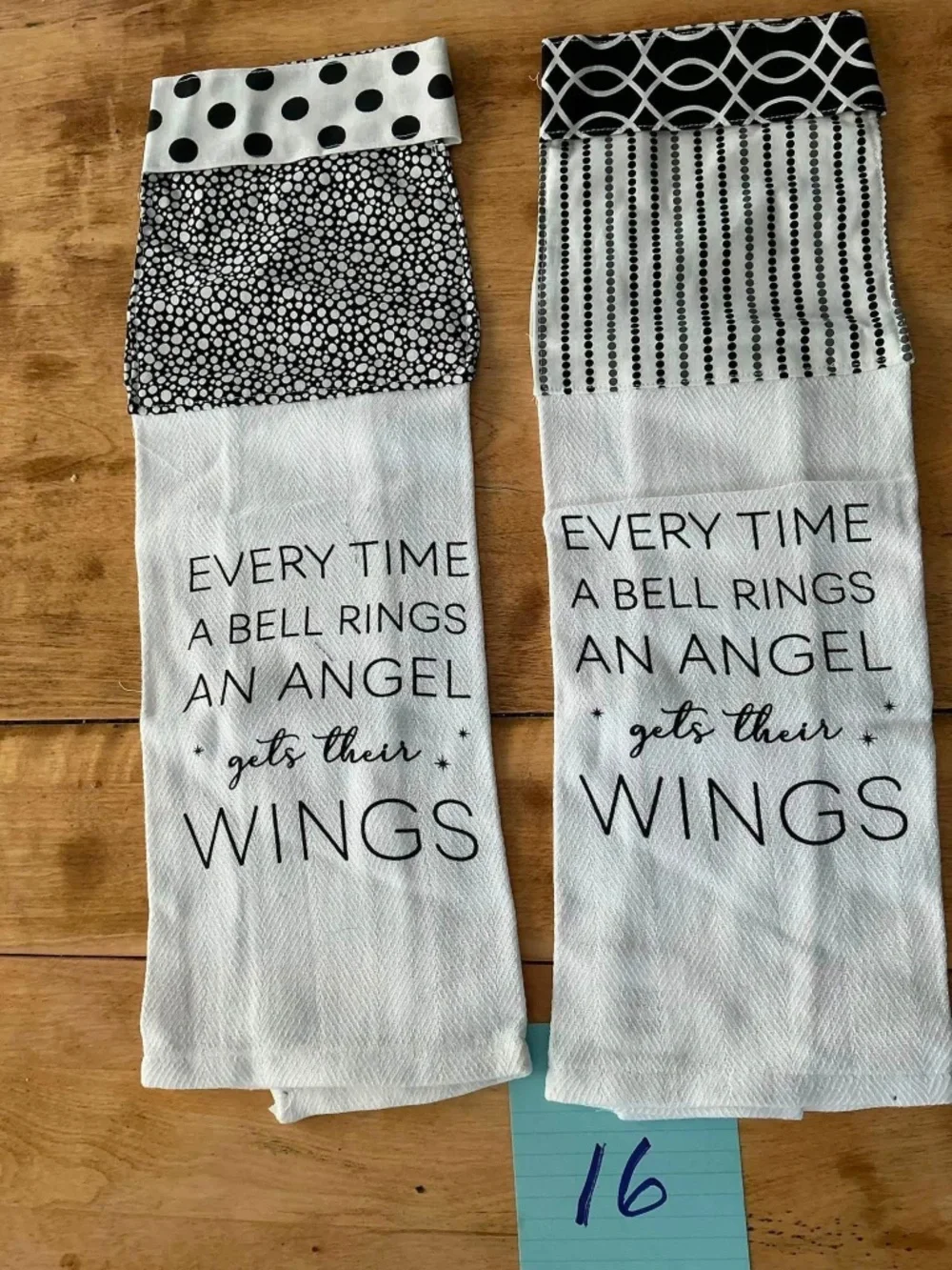 Handmade Christmas Hanging Kitchen Towel Set